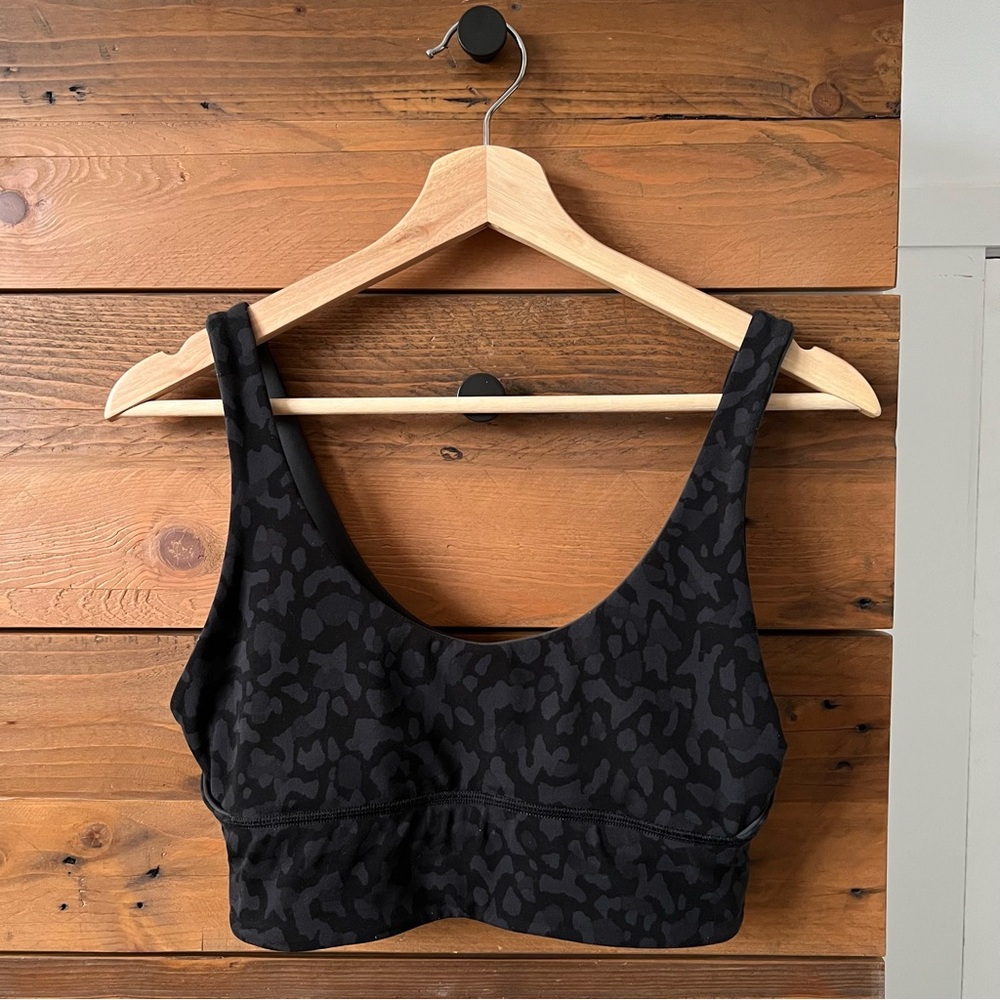 lululemon Camo & Grey Reversible Align Sports Bra